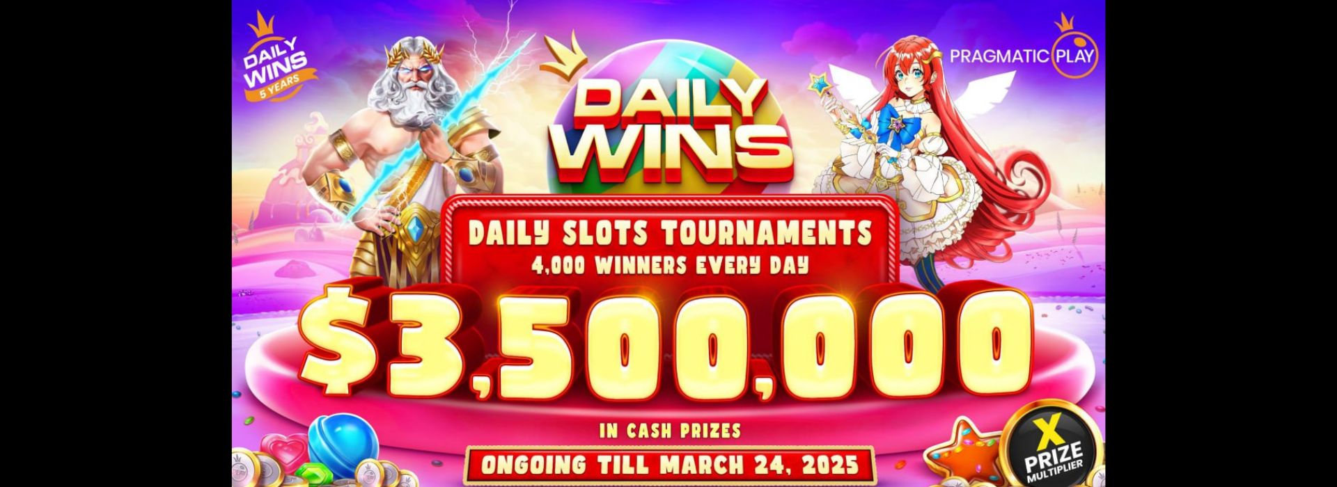 👑Daily Wins - Daily Slots Tournament
